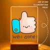Glass Acrylic Well Done