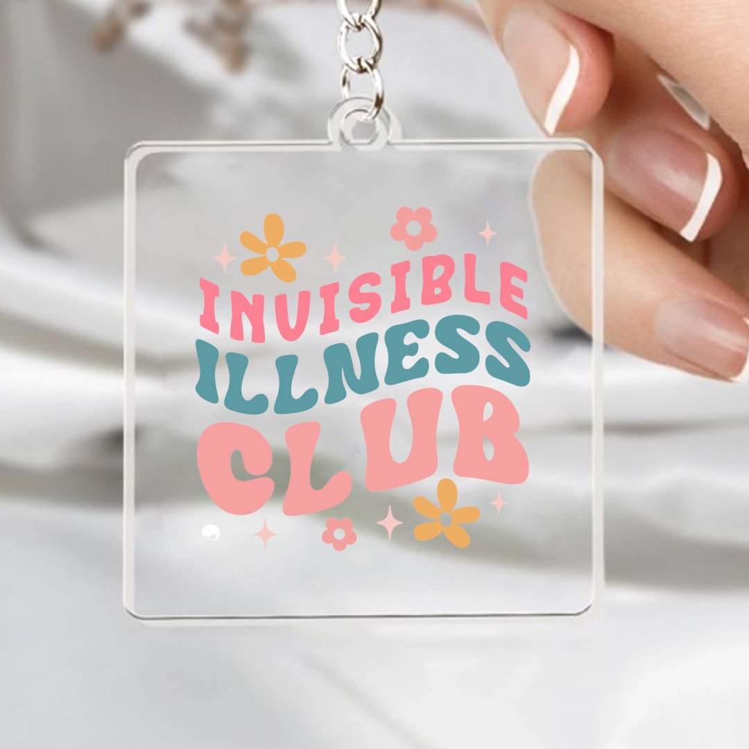 Keychain Invisible Illness Club