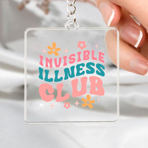 Keychain Invisible Illness Club