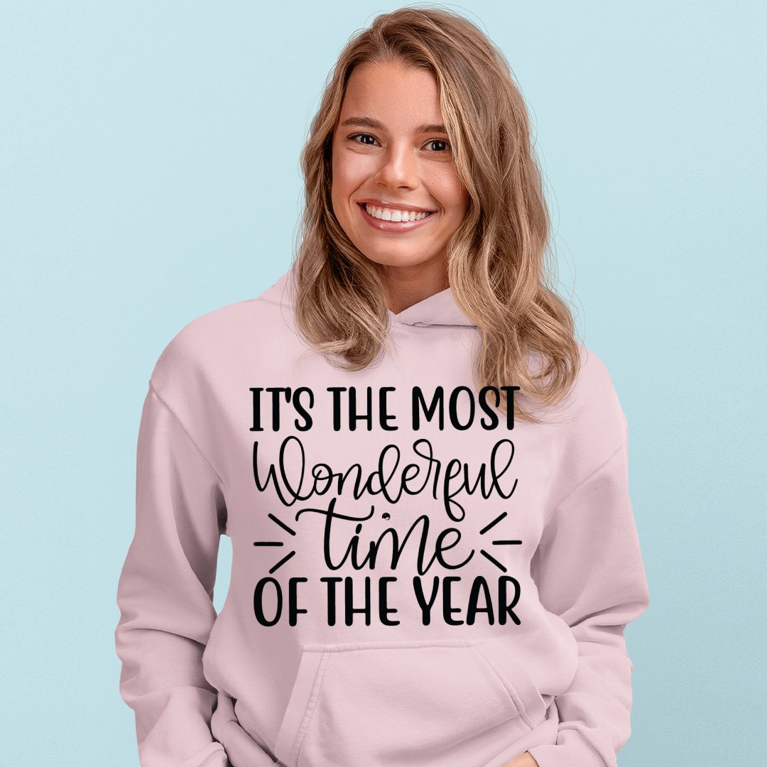 Hoodie Unisex It's The Most Wonderful Time Of The Year