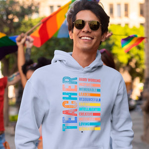 Hoodie Unisex Teacher Is