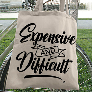 Tote Bag Expensive And Difficult