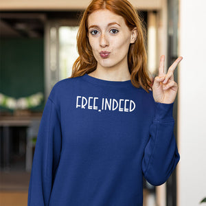 Sweatshirt Unisex Free Indeed