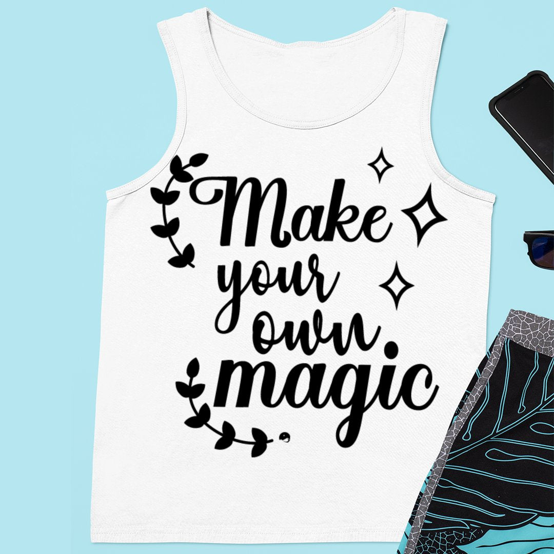 Unisex Jersey Tank Make Your Own Magic