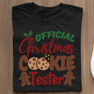 T-Shirt Official Christmas Cookie Tester