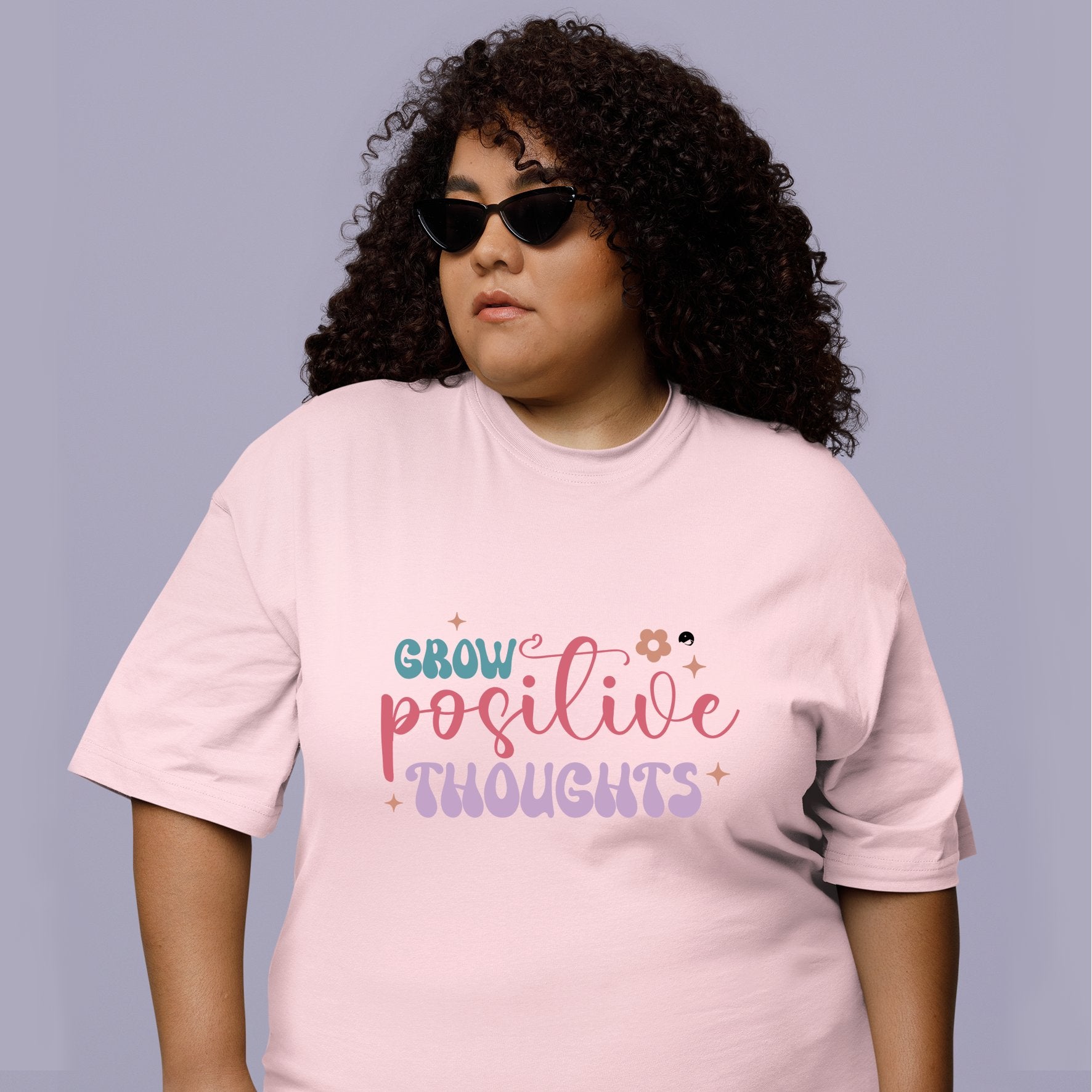 T-Shirt Grow Positive Thoughts