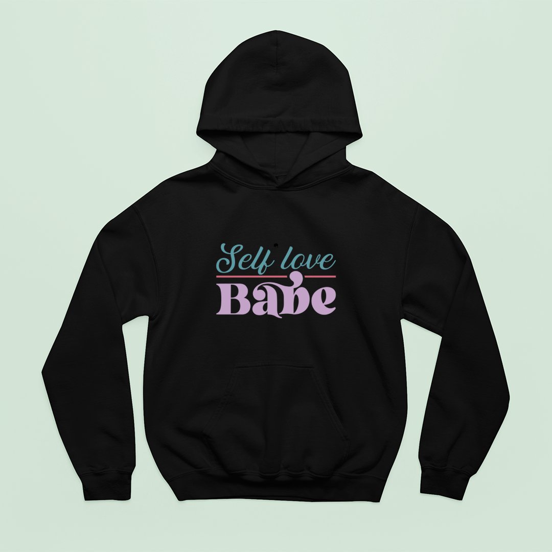 Hoodie Unisex Self Love Babe