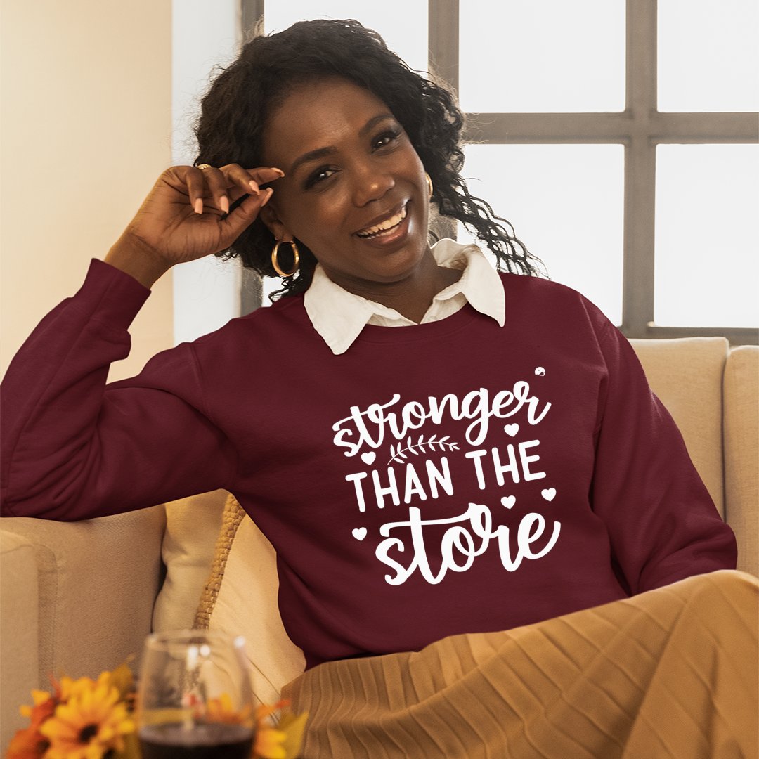 Sweatshirt Unisex Stronger Than The Storm