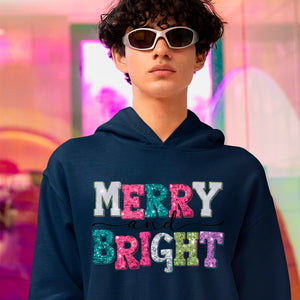 Hoodie Unisex Merry & Bright