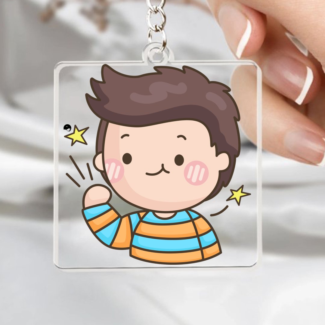 Keychain Happy Little Star