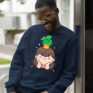 Sweatshirt Unisex Shining And Flower