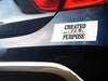 Bumper Stickers Created With A Purpose