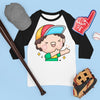 Unisex 3\4 Sleeve Baseball Tee