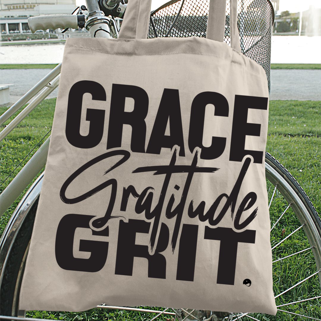 Tote Bag Grace Gratitude Grit