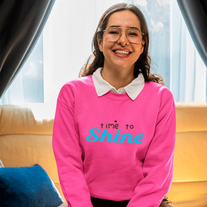 Sweatshirt Unisex Time To Shine