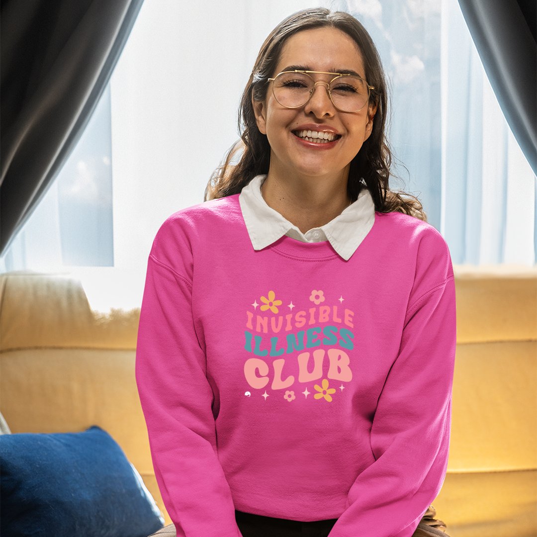 Sweatshirt Unisex Invisible Illness Club