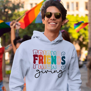 Hoodie Unisex Friendsgiving Stacked