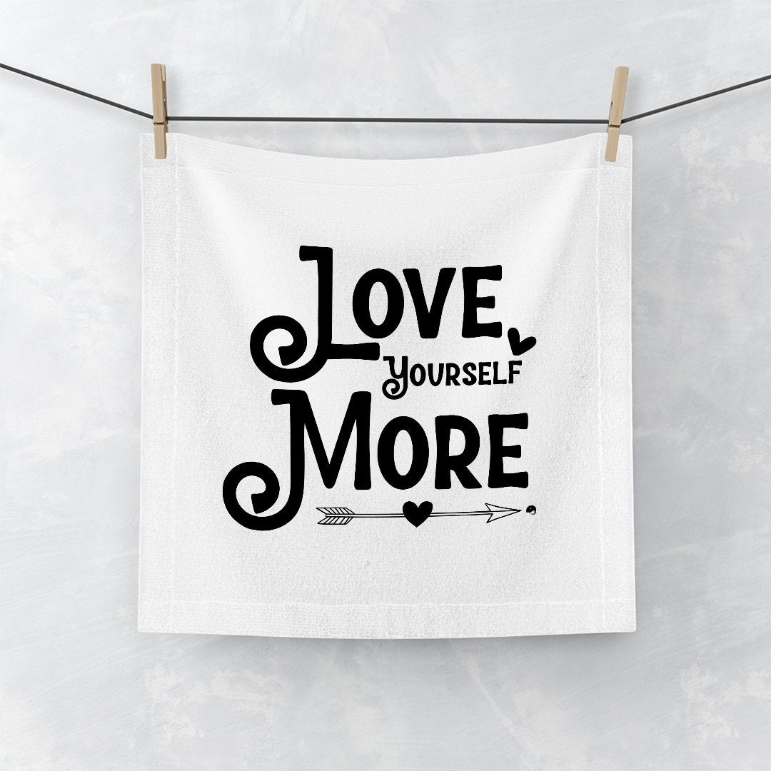 Face Towel Love Yourself More