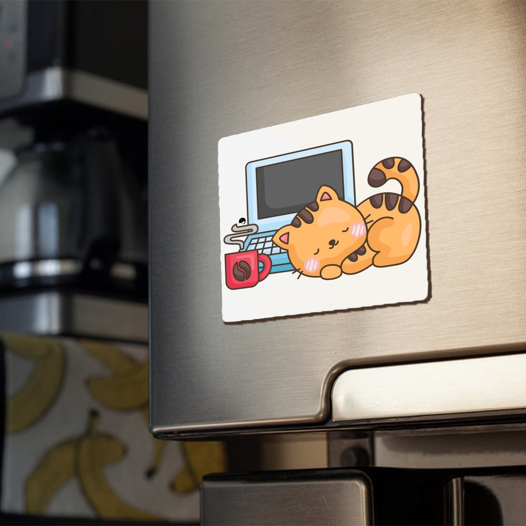 Magnets Coffee Break Cat Nap