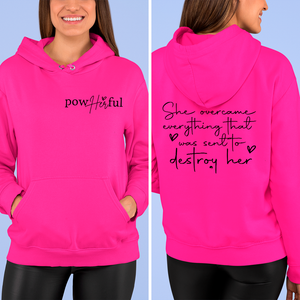 Hoodie Unisex Pow Her Ful