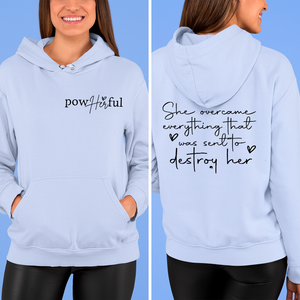 Hoodie Unisex Pow Her Ful