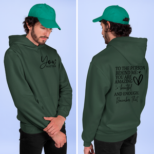 Hoodie Unisex You Matter